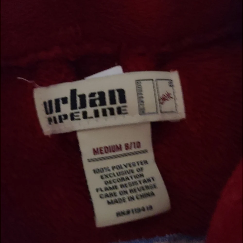 Urban Pipeline Belted Bathrobe Boy's M 8/10 Star Player